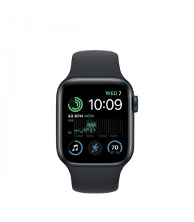 ساعت هوشمند اپل واچ سری SE 2022 مدل Midnight Aluminum Case with Sport Band 40mm
