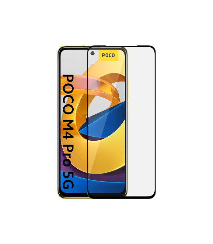 محافظ صفحه نمایش تمام صفحه مناسب برای گوشی Xiaomi Poco M4 Pro 5G