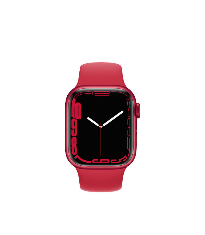 ساعت هوشمند اپل واچ سری 7 مدل Red Aluminum Case with Sport Band 41mm
