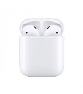 هدفون بی سیم اپل مدل Airpods 2 With Charging Case (غیر اصل)