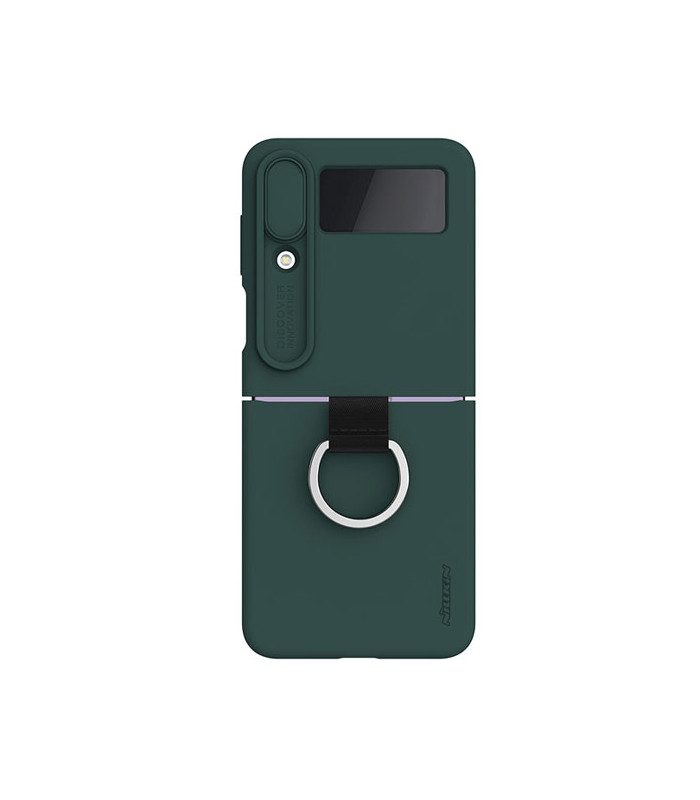 کاور محافظ سیلیکونی مدل CamShield Silky مناسب برای گوشی Samsung Galaxy Z Flip 4 5G