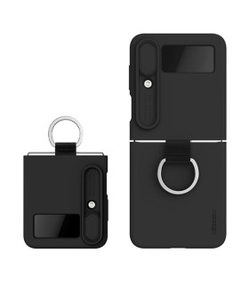 کاور محافظ سیلیکونی مدل CamShield Silky مناسب برای گوشی Samsung Galaxy Z Flip 4 5G