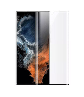 پک دوتایی محافظ صفحه خمیده تمام صفحه نیلکین Impact Film مناسب برای گوشی Samsung Galaxy S22 Ultra 5G