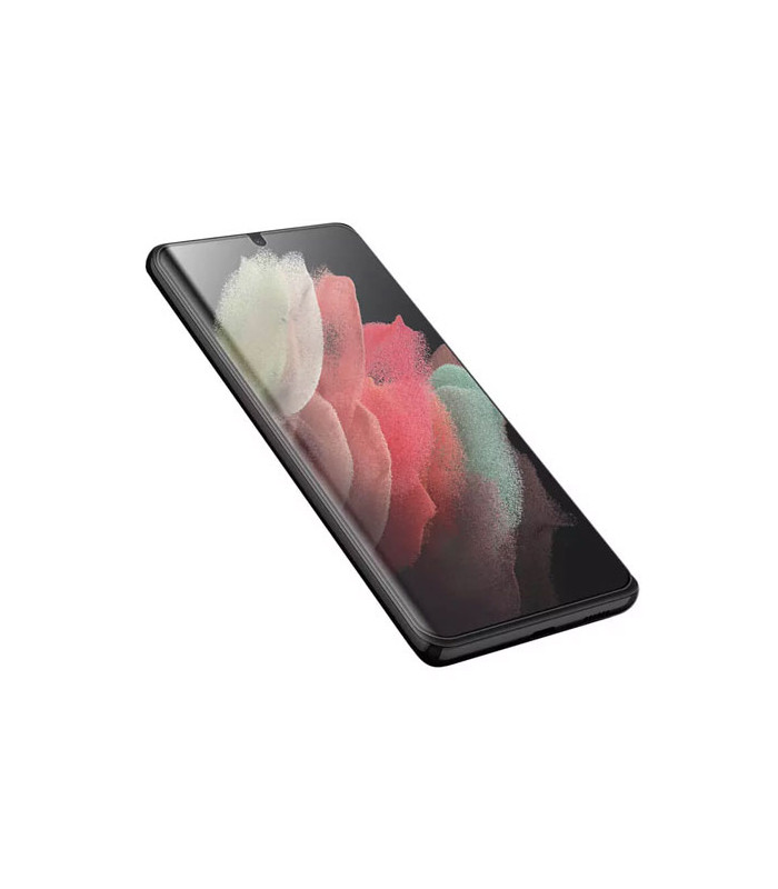 پک دوتایی محافظ صفحه خمیده تمام صفحه نیلکین Impact Film مناسب برای گوشی Samsung Galaxy S21 Ultra