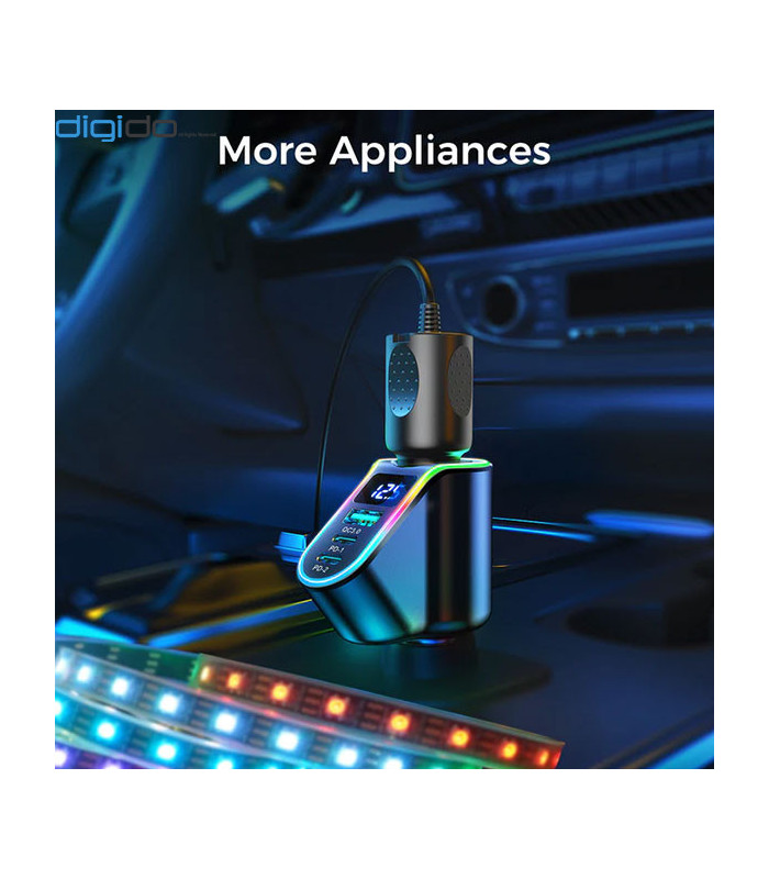 شارژر فندکی فست شارژ جویروم مدل JR-CL21