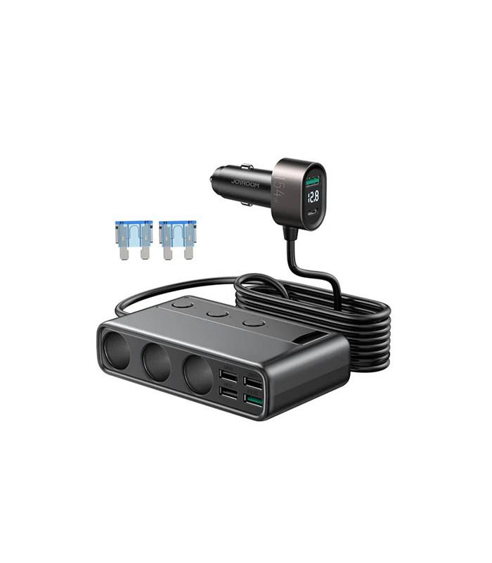 شارژر فندکی فست شارژ جویروم مدل JR-CL06