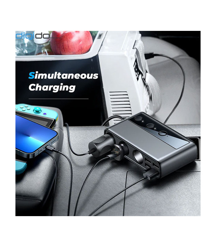 شارژر فندکی فست شارژ جویروم مدل JR-CL06