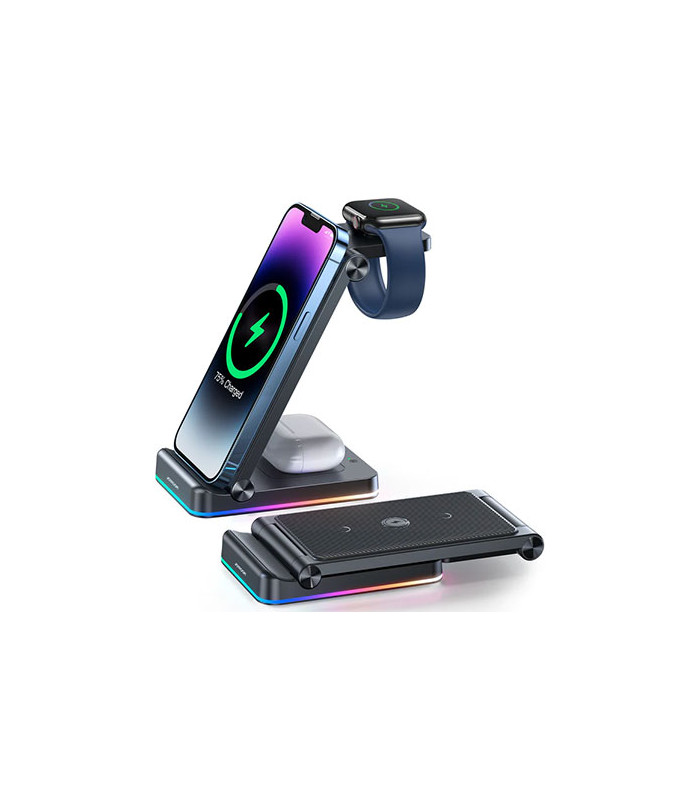 استند و شارژر وایرلس چندکاره جویروم مدل JR-WQN01