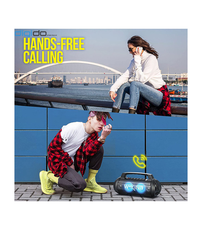 اسپیکر بلوتوثی دبلیو کینگ مدل D10