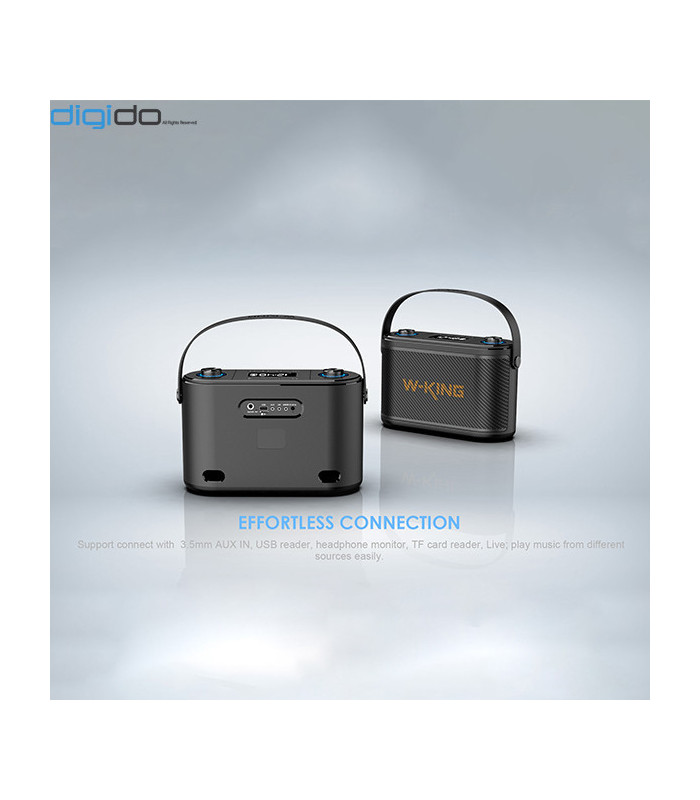 اسپیکر بلوتوثی دبلیو کینگ مدل H10S