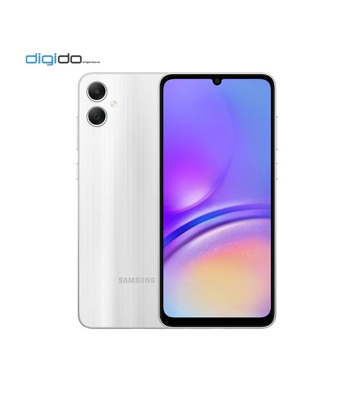 گوشی موبایل سامسونگ مدل Galaxy A05 دو سیم کارت ظرفیت 4/128 گیگابایت رنگ نقره ای - دیجی دو