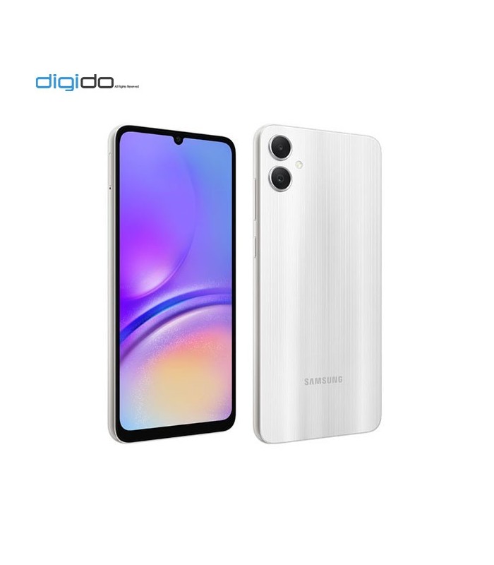 گوشی موبایل سامسونگ مدل Galaxy A05 دو سیم کارت ظرفیت 6/128 گیگابایت رنگ نقره ای - دیجی دو