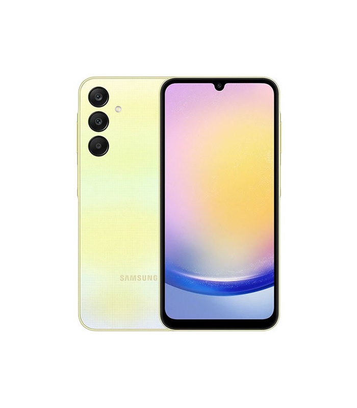 گوشی موبایل سامسونگ مدل Galaxy A25 5G دو سیم کارت ظرفیت 6/128 گیگابایت رنگ زرد - دیجی دو