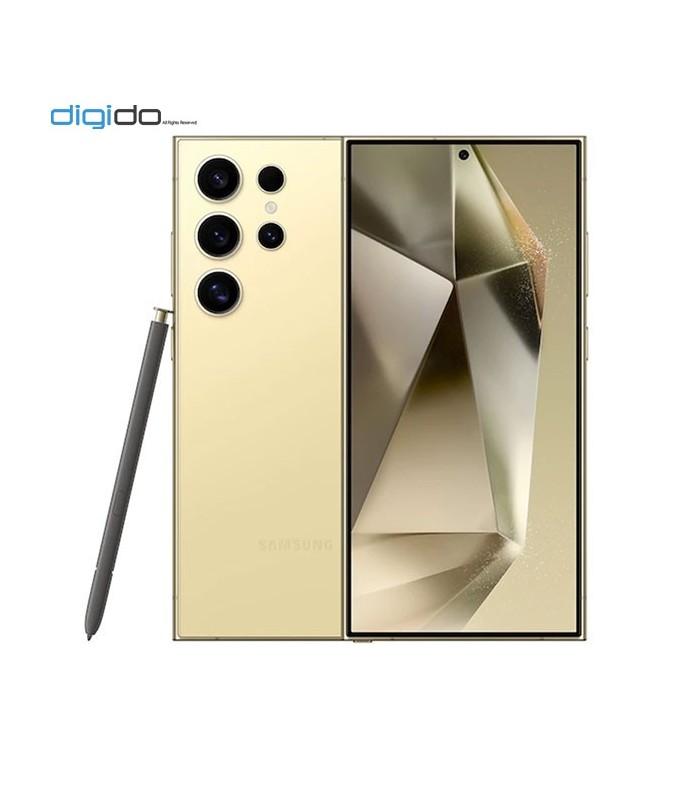 گوشی موبایل سامسونگ مدل Galaxy S24 Ultra 5G دو سیم کارت ظرفیت 12/256 گیگابایت رنگ زرد- دیجی دو