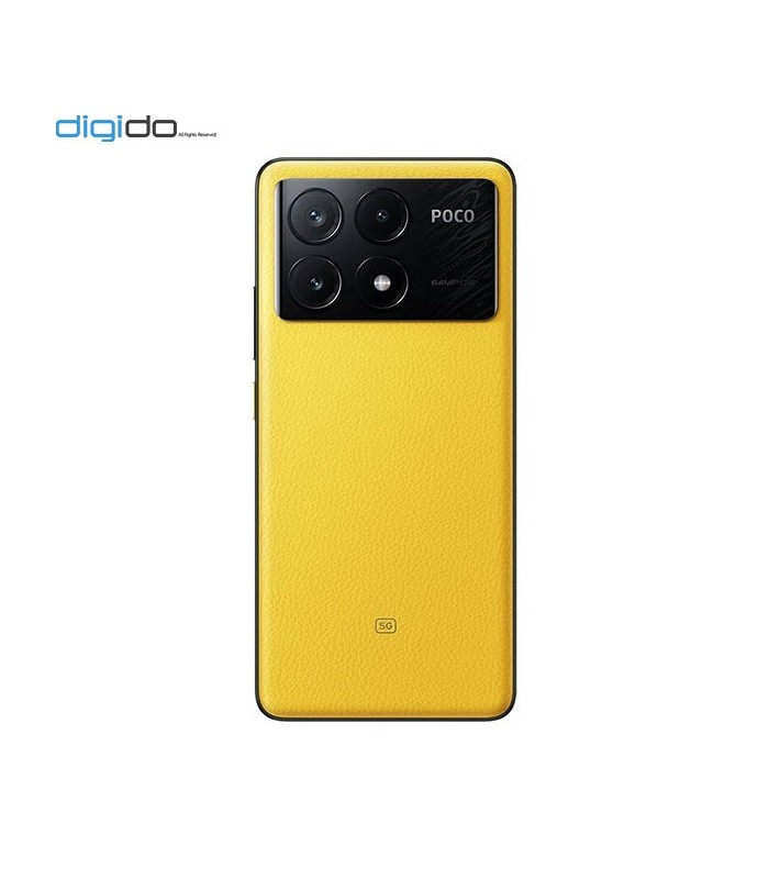 گوشی موبایل شیائومی مدل Poco X6 Pro 5G دو سیم کارت ظرفیت 12/256 گیگابایت رنگ زرد- دیجی دو