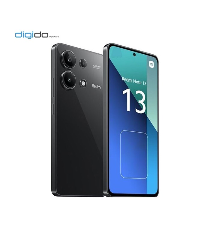 گوشی موبایل شیائومی مدل Redmi Note 13 4G دو سیم کارت ظرفیت 8/128 گیگابایت رنگ مشکی - دیجی دو