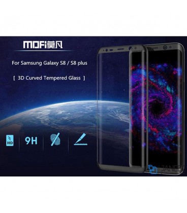 محافظ صفحه نمایش شیشه ای بیسوس سامسونگ Baseus 3D Screen Protector Samsung Galaxy S8