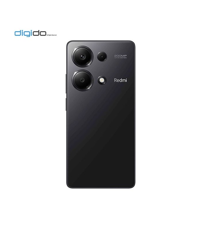 گوشی موبایل شیائومی مدل Redmi Note 13 Pro 4G دو سیم کارت ظرفیت 12/512 گیگابایت رنگ مشکی - دیجی دو