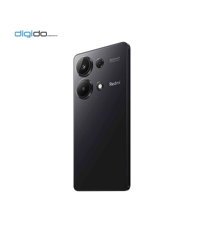 گوشی موبایل شیائومی مدل Redmi Note 13 Pro 4G دو سیم کارت ظرفیت 12/512 گیگابایت رنگ مشکی - دیجی دو