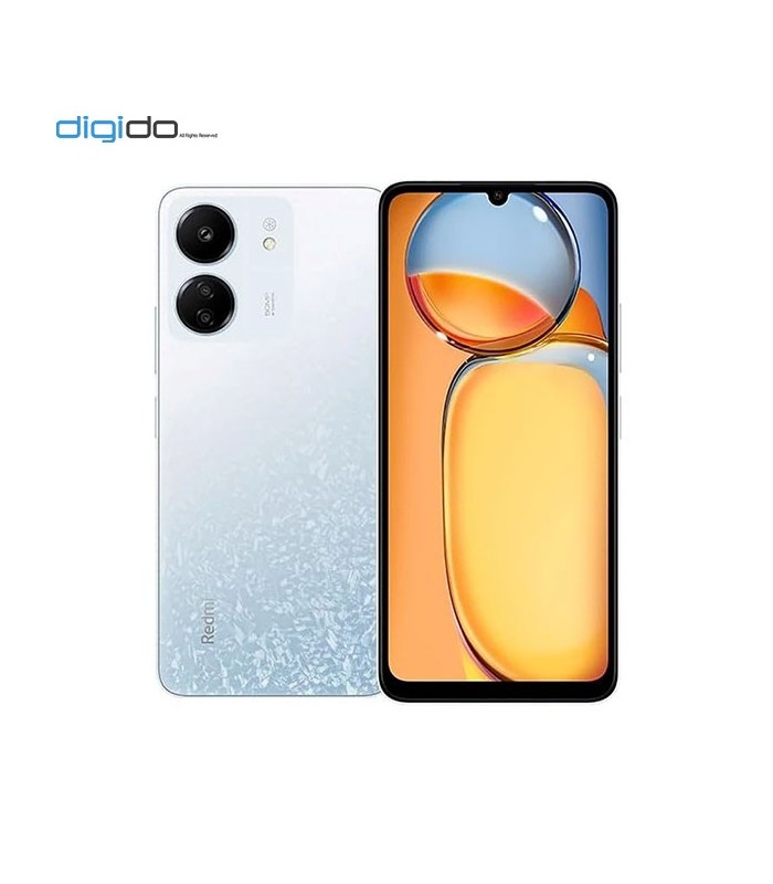 گوشی موبایل شیائومی مدل Redmi 13C دو سیم کارت ظرفیت 8/256 گیگابایت رنگ سفید- دیجی دو