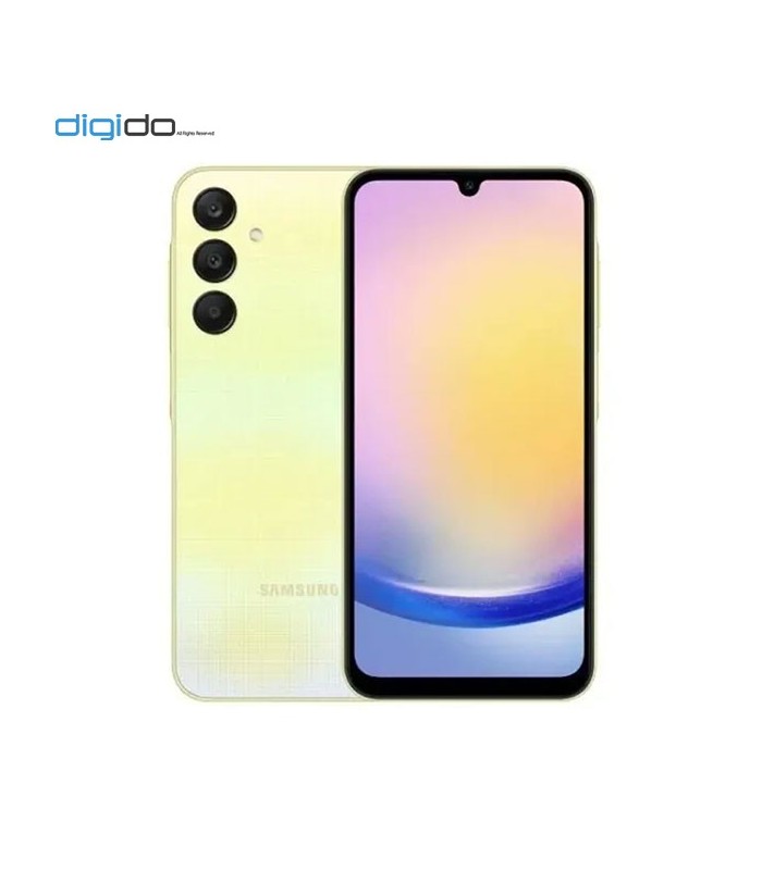 گوشی موبایل سامسونگ مدل Galaxy A15 4G دو سیم کارت ظرفیت 4/128 گیگابایت رنگ زرد - دیجی دو
