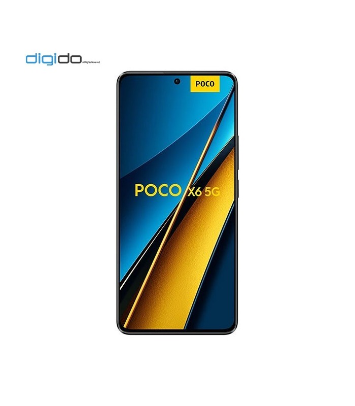 گوشی موبایل شیائومی مدل Poco X6 5G دو سیم کارت ظرفیت 12/256 گیگابایت رنگ مشکی - دیجی دو