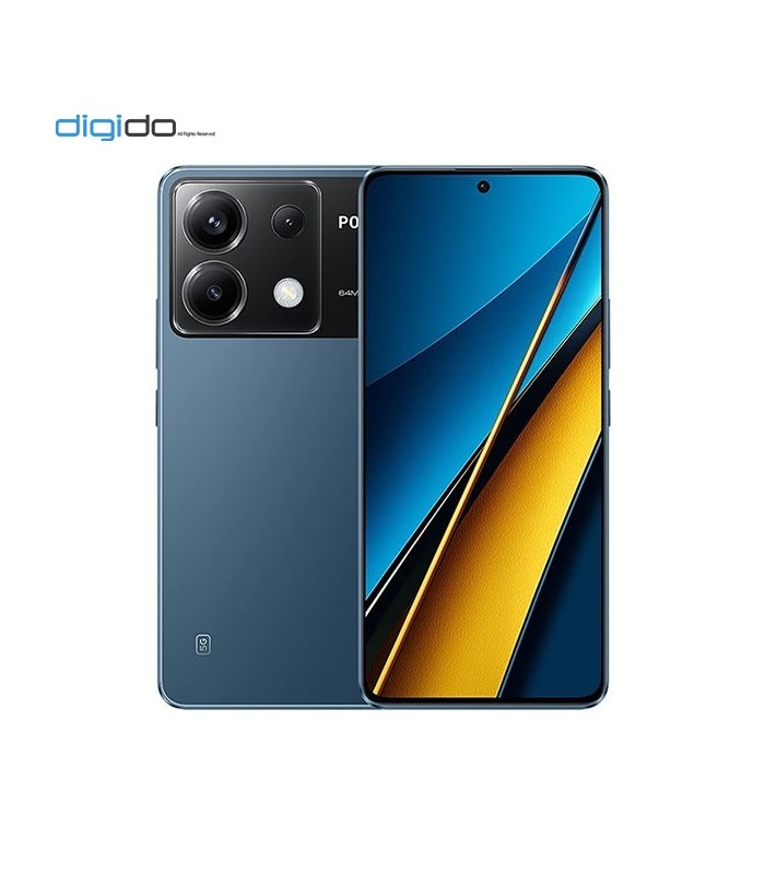گوشی موبایل شیائومی مدل Poco X6 5G دو سیم کارت ظرفیت 12/256 گیگابایت رنگ آبی - دیجی دو