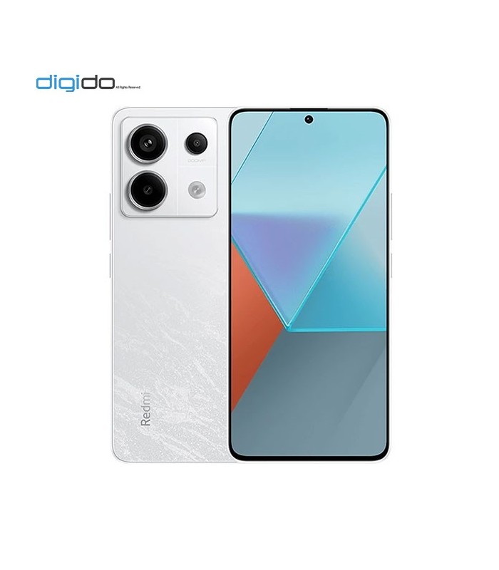 گوشی موبایل شیائومی مدل Redmi Note 13 Pro 5G دو سیم کارت ظرفیت 8/256 گیگابایت رنگ سفید - دیجی دو