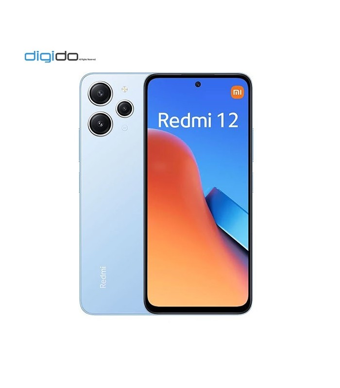 گوشی موبایل شیائومی مدل Redmi 12 دو سیم کارت ظرفیت 8/256 گیگابایت رنگ آبی - دیجی دو
