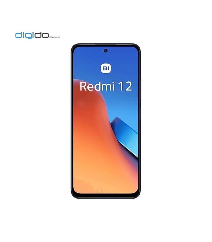 گوشی موبایل شیائومی مدل Redmi 12 دو سیم کارت ظرفیت 4/128 گیگابایت رنگ مشکی - دیجی دو