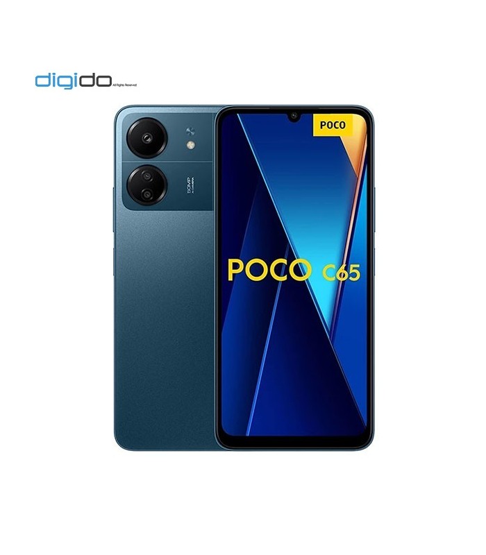 گوشی موبایل شیائومی مدل Poco C65 دو سیم کارت ظرفیت 6/128 گیگابایت رنگ آبی - دیجی دو