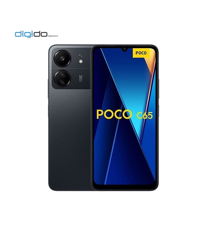 گوشی موبایل شیائومی مدل Poco C65 دو سیم کارت ظرفیت 8/256 گیگابایت رنگ مشکی - دیجی دو
