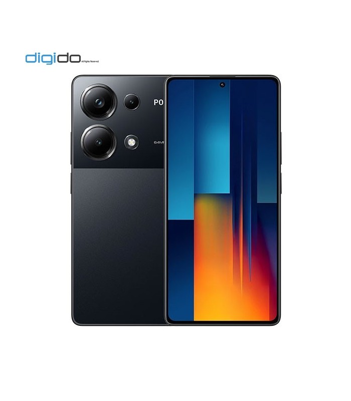 گوشی موبایل شیائومی مدل Poco M6 Pro 4G دو سیم کارت ظرفیت 8/256 گیگابایت رنگ مشکی - دیجی دو