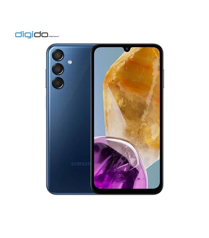 گوشی موبایل سامسونگ مدل (Galaxy M15 (5G دو سیم کارت ظرفیت 4/128 گیگابایت رنگ آبی تیره - دیجی دو