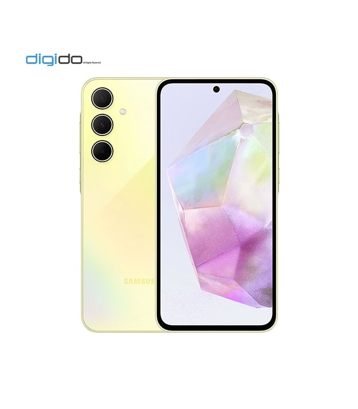 گوشی موبایل سامسونگ مدل Galaxy A35 5G دو سیم کارت ظرفیت 8/128 گیگابایت رنگ زرد - دیجی دو