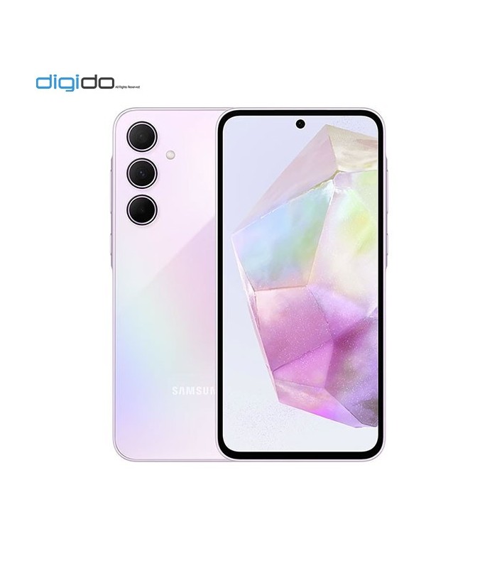 گوشی موبایل سامسونگ مدل Galaxy A35 5G دو سیم کارت ظرفیت 8/128 گیگابایت رنگ بنفش - دیجی دو
