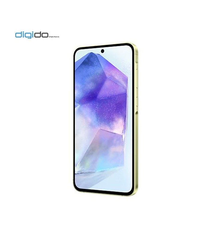 گوشی موبایل سامسونگ مدل Galaxy A55 5G دو سیم کارت ظرفیت 8/128 گیگابایت رنگ زرد - دیجی دو