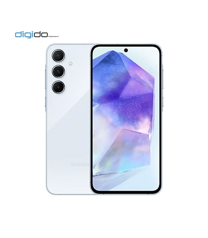 گوشی موبایل سامسونگ مدل Galaxy A55 5G دو سیم کارت ظرفیت 6/128 گیگابایت رنگ آبی - دیجی دو