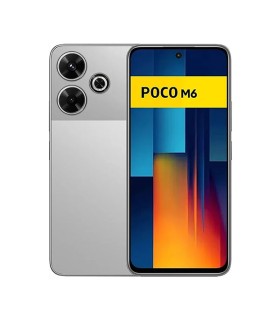 گوشی موبایل شیائومی مدل Poco M6 4G دو سیم کارت ظرفیت 8/256 گیگابایت رنگ نقره ای