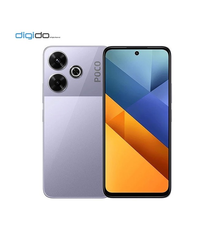 گوشی موبایل شیائومی مدل Poco M6 4G دو سیم کارت ظرفیت 6/128 گیگابایت رنگ بنفش