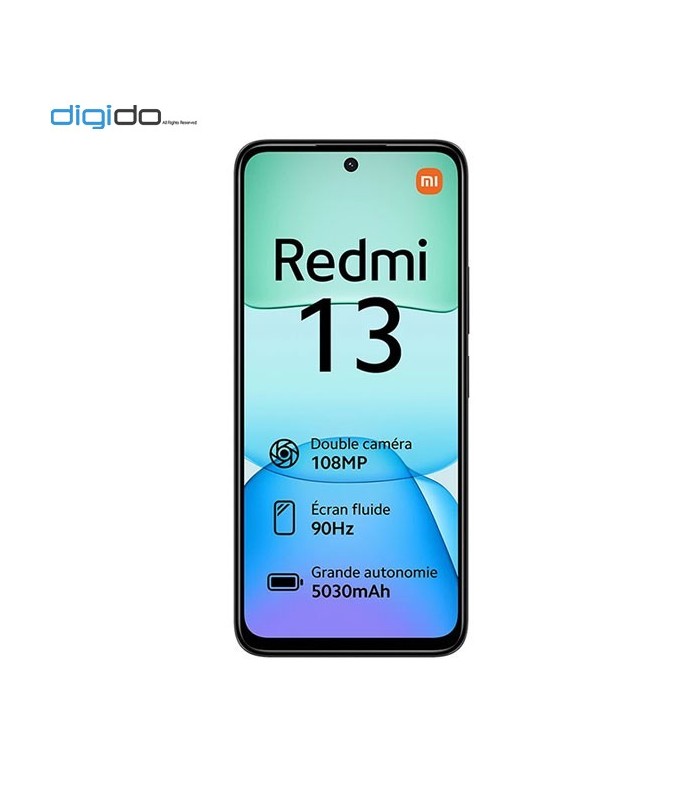 گوشی موبایل شیائومی مدل Xiaomi Redmi 13 4G دو سیم کارت ظرفیت 8/256 گیگابایت رنگ مشکی