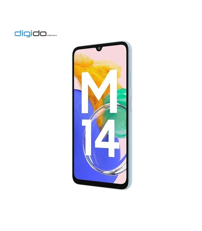 گوشی موبایل سامسونگ مدل Galaxy M14 4G دو سیم کارت ظرفیت 4/64 گیگابایت - رنگ آبی روشن