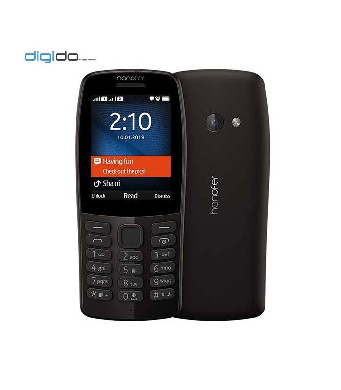 گوشی موبایل هانوفر مدل Hanofer 210 دوسیم کارت