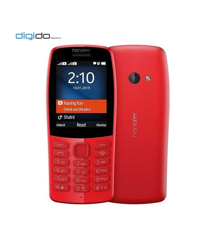 گوشی موبایل هانوفر مدل Hanofer 210 دوسیم کارت