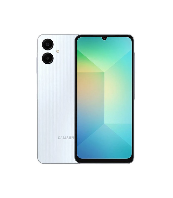 گوشی موبایل سامسونگ مدل Galaxy A06 دو سیم کارت ظرفیت 4/128 گیگابایت - رنگ نقره ای
