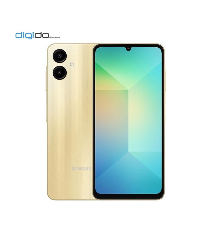 گوشی موبایل سامسونگ مدل Galaxy A06 دو سیم کارت ظرفیت 4/64 گیگابایت - رنگ طلایی
