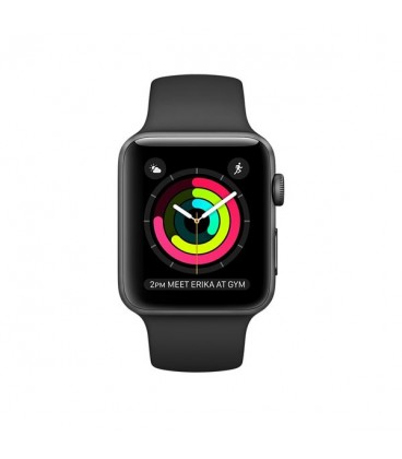ساعت هوشمند اپل واچ سري 2 مدل 42mm Space Gray Aluminum Case with Black Sport Band
