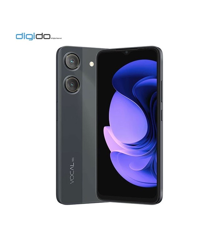 گوشی موبایل وکال مدل V01 دو سیم کارت ظرفیت 4/128 گیگابایت + 4 گیگابایت رم مجازی - رنگ مشکی