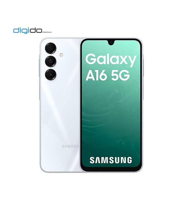 گوشی موبایل سامسونگ مدل (Galaxy A16 (5G دو سیم کارت ظرفیت 6/128 گیگابایت رنگ طوسی روشن