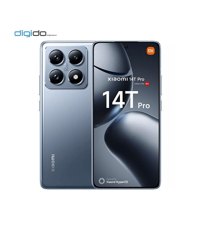 گوشی موبایل شیائومی مدل 14T Pro 5G دو سیم کارت ظرفیت 12/1TB گیگابایت رنگ آبی